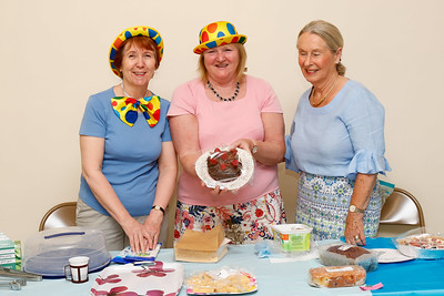 Cake Stall with spotty hats