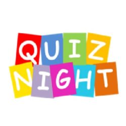 Coloured blocks spelling 'Quiz Night'