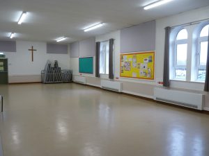 Inside view of St John's Hall